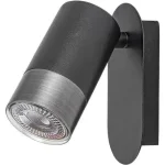 Kiárusítás Rábalux 5069 Zircon Beltéri Fali lámpa matt fekete-ezüst GU10 1X MAX 5, IP20