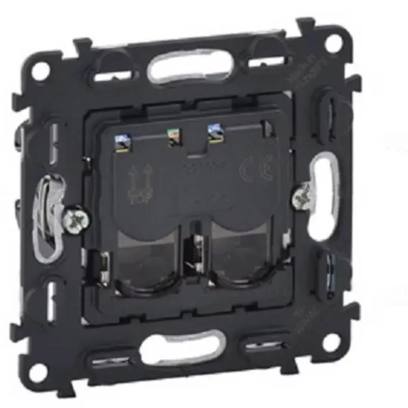 Legrand Valena InMatic 2xRJ45 Cat. 6 UTP csatlakozóaljzat mechanizmus Legrand 753043 Biztonságos vásárlás