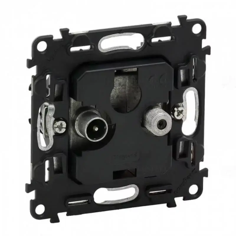 Legrand Valena InMatic TV-SAT csatlakozóaljzat mechanizmus 14 dB Legrand 753071 Kiárusítás