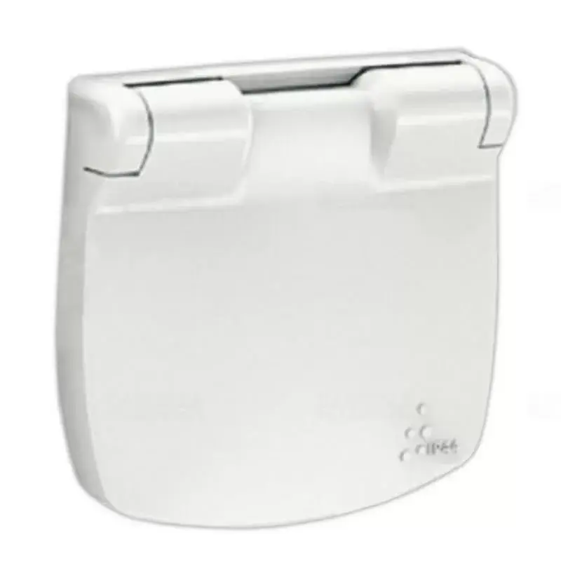 Legrand Valena Allure 2P+F csatlakozóaljzat burkolat csapófedéllel, gyöngyház Legrand 754849 Prémium
