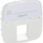 Kedvezményes ár Legrand Valena Allure RJ11/RJ45 aljzat burkolat címketartóval, gyöngyház Legrand 755479