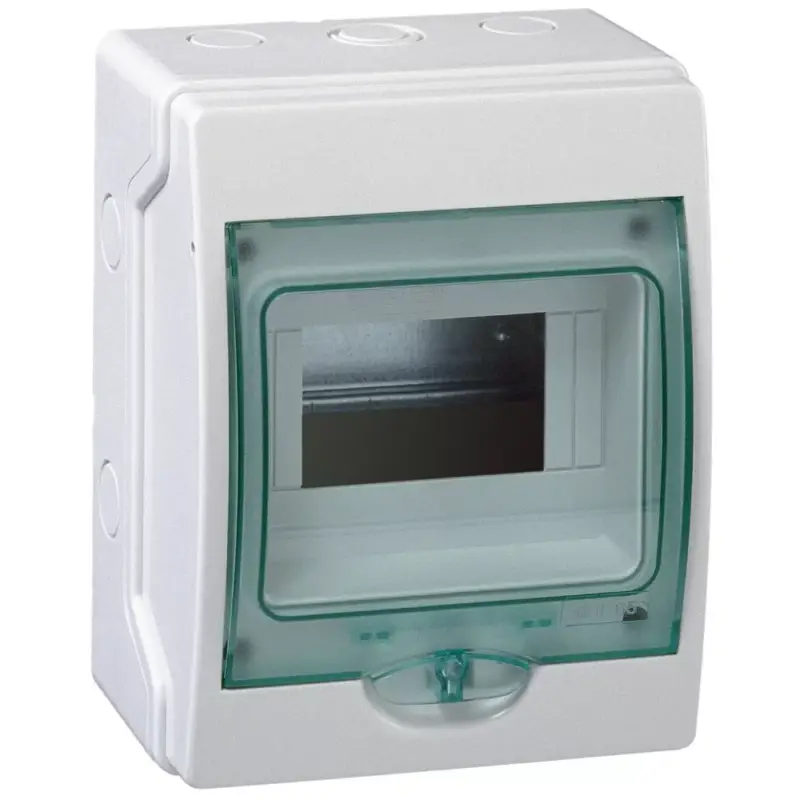Vásárlói kedvenc Schneider KAEDRA Mini elosztó, átlátszó ajtó, falon kívüli, 1x6 modul, szürke, 13442