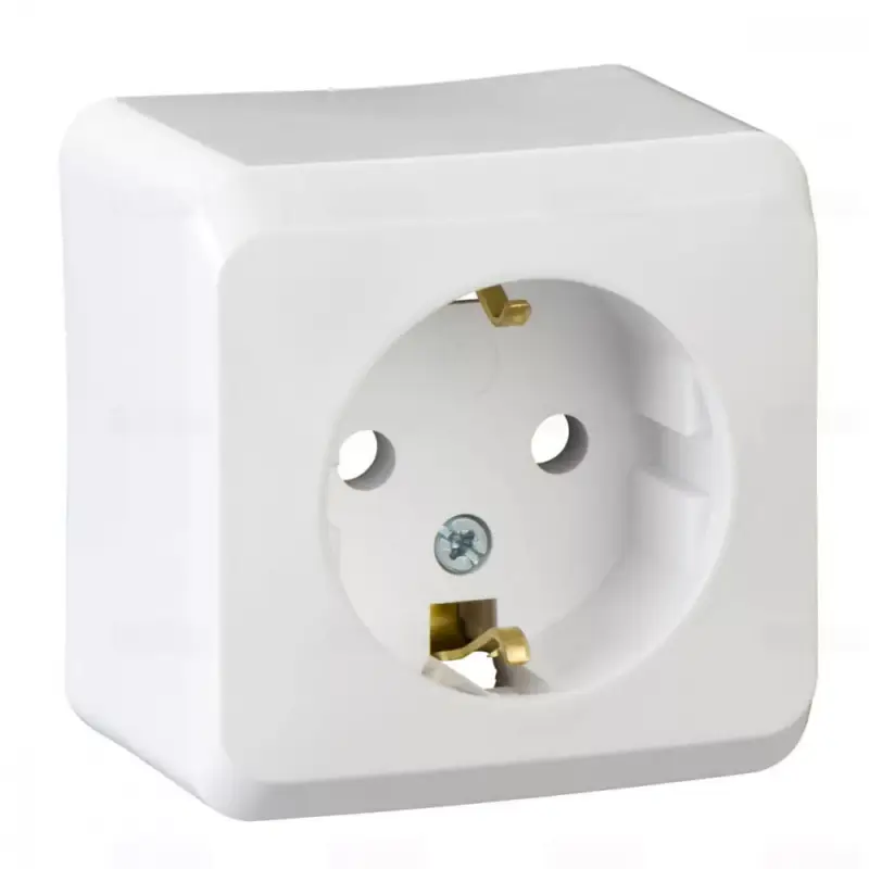 Árengedmény Schneider PRIMA 2P+F csatlakozóaljzat, 16A, fehér, WDE001080