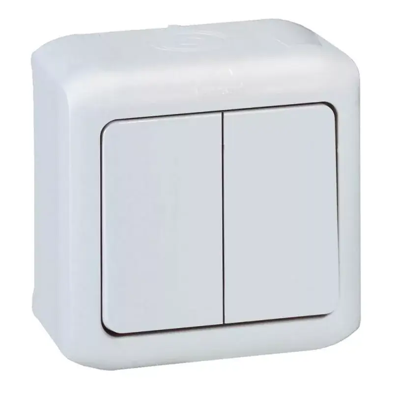 Legrand Forix IP44 fehér 782361 106+6 kettős váltókapcsoló falon kívüli fehér LEG782361 Végkiárusítás