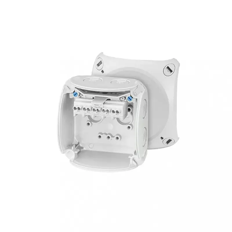HENSEL KF0202G Időjárásálló kábelösszekötő doboz, szürke Kiárusítás