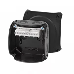 HENSEL KF0606B Időjárásálló kábelösszekötő doboz, fekete Árengedmény