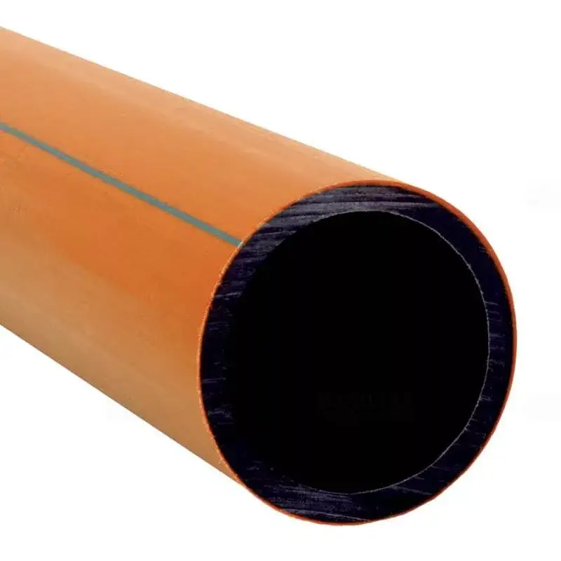 KOPOS Optikai kábelvédőcső 750N narancssárga-fekete, halogénmentes PVC 06040_ARGS1 Olcsóbb