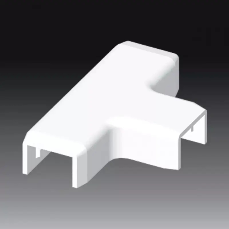Szuper akció KOPOS T-idom fehér LH 15X10, PVC, 8684_HB
