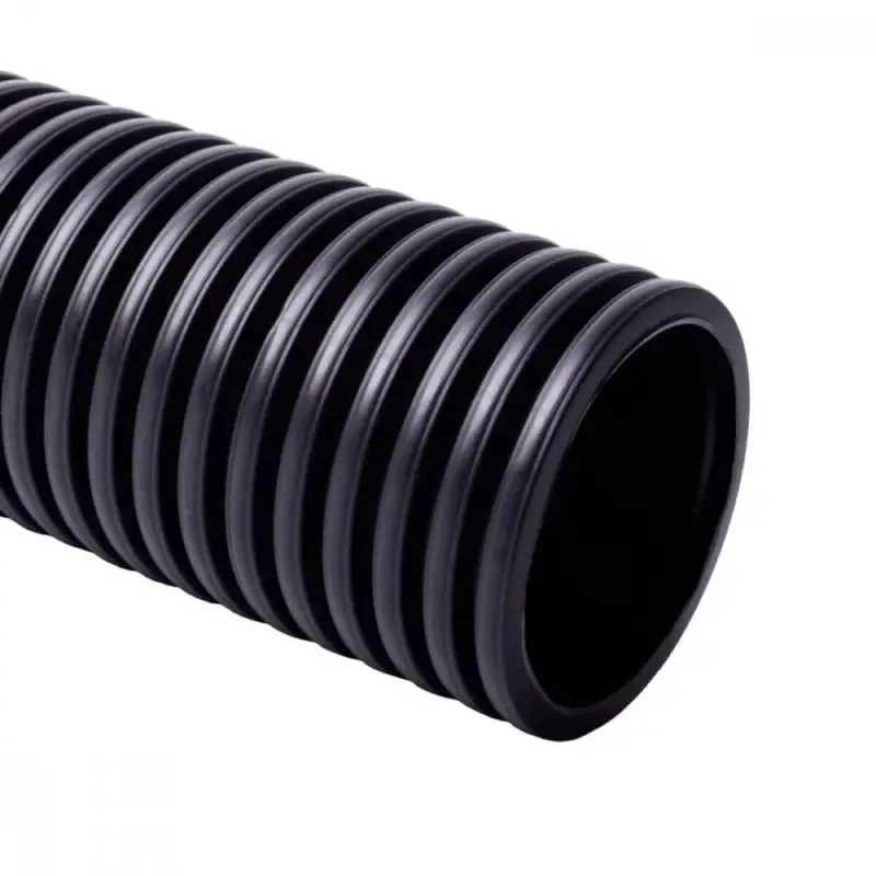 Azonnal elérhető KOPOS KOPOFLEX® kétköpenyű cső hajlékony halogénmentes fekete, PVC, KF 09063_FA
