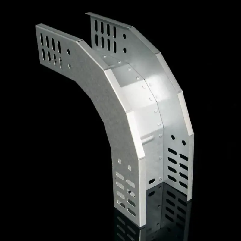 Alacsony ár KOPOS 90°-os süllyedő idom 300x85mm kábeltálcához, Tüzihorganyzott, KO 90X85X300_F
