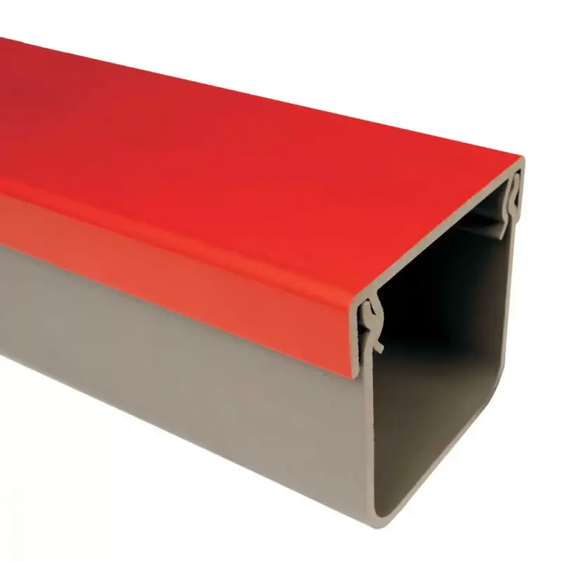 Ne maradj le KOPOS Földalatti csatorna 2m 120x100 piros-szürke IP30, PVC, (2m/szál), KOPOKAN 2_ZD