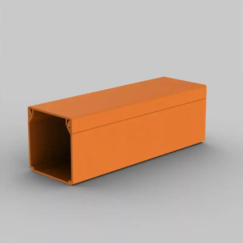 KOPOS MCSN Szögletes csatorna 2m 40x40mm világos faminta, PVC, (2m/szál), LHD 40X40_SD Legkelendőbb