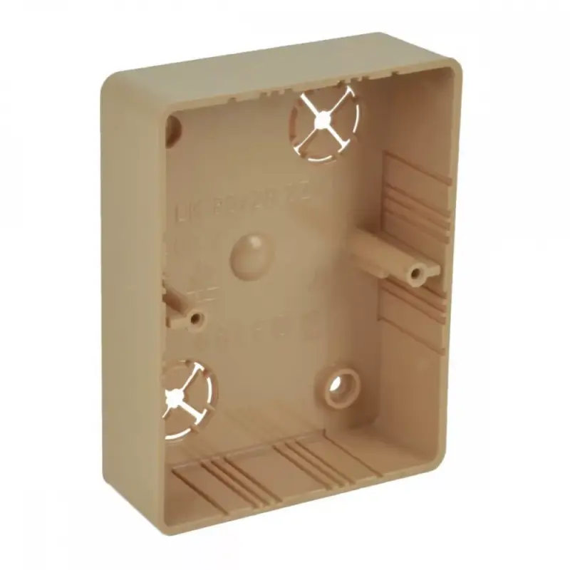 KOPOS Készülékdoboz 80x104mm rózsaszín nyírfa, PVC, LK 80X28 2ZK_I1 Árengedmény