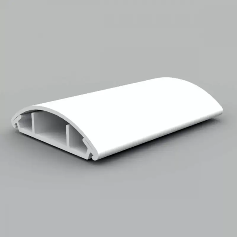 Biztonságos fizetés KOPOS Ívelt csatorna 2m 50x11mm világosszürke, PVC, (2m/szál), LO 50_KD