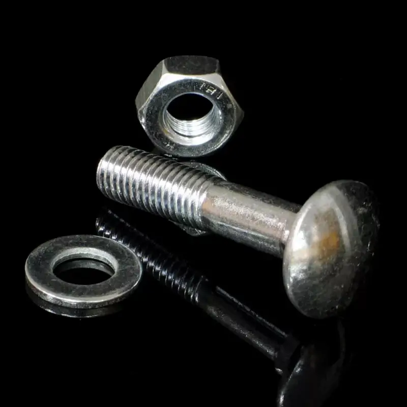 Kedvezmény KOPOS Csavarszett - csavar - anya - alátét - 40mm M10 NKO tartóhoz, Elektrolitikusan horganyzott, NSMP 10X40_ZNCR
