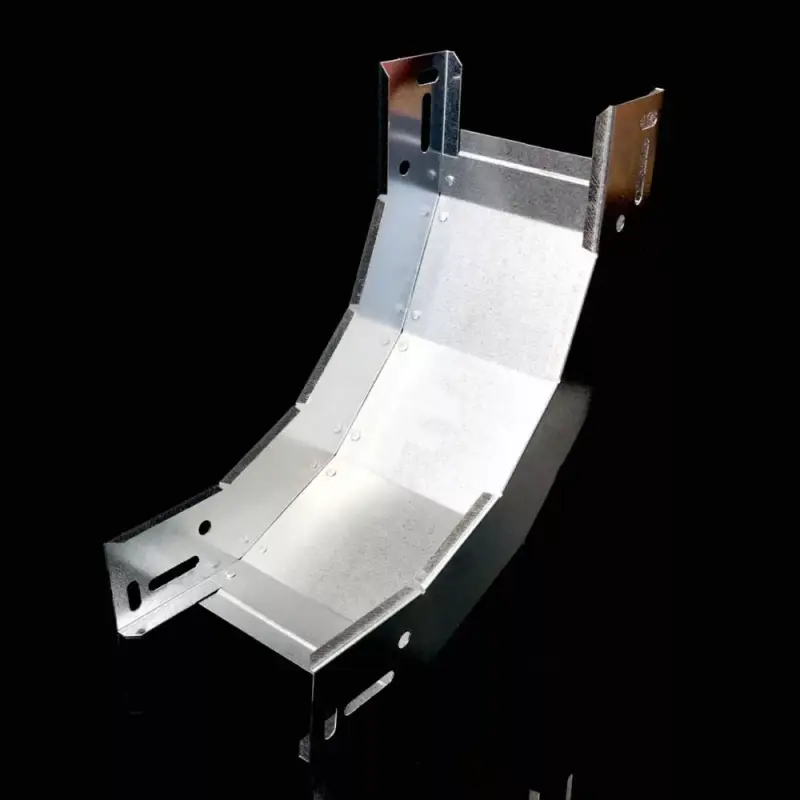 Szuper akció KOPOS 90°-os emelkedő idom 125x100mm kábeltálcához E90, Tüzihorganyzott, NSO 90X100X125_F