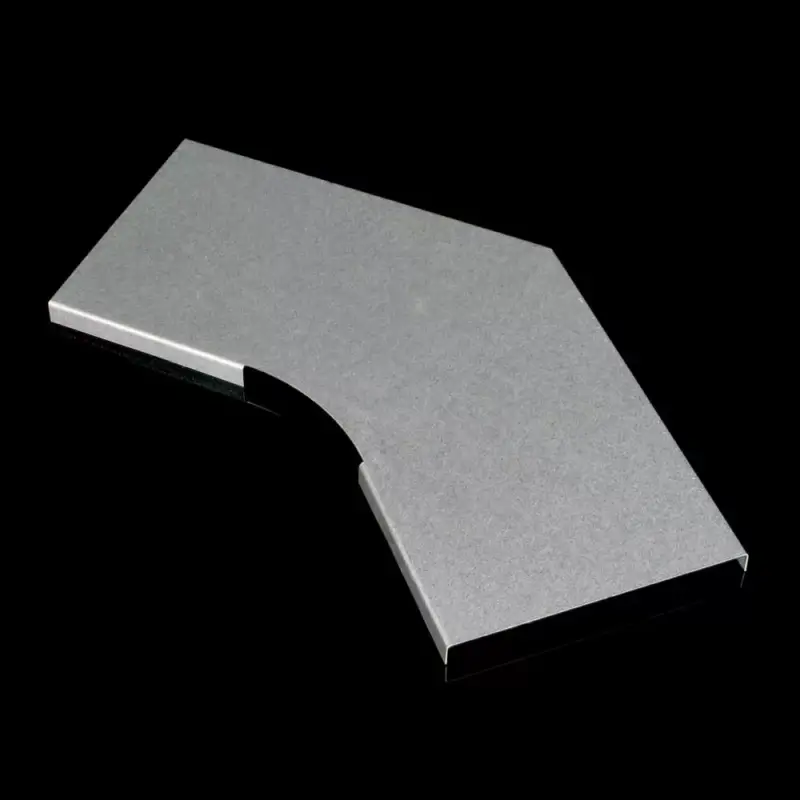 KOPOS 45°-os sarokidom fedél 250x50-100mm kábeltálcához E90, Tüzihorganyzott, NVO 45X250_F Kiárusítás