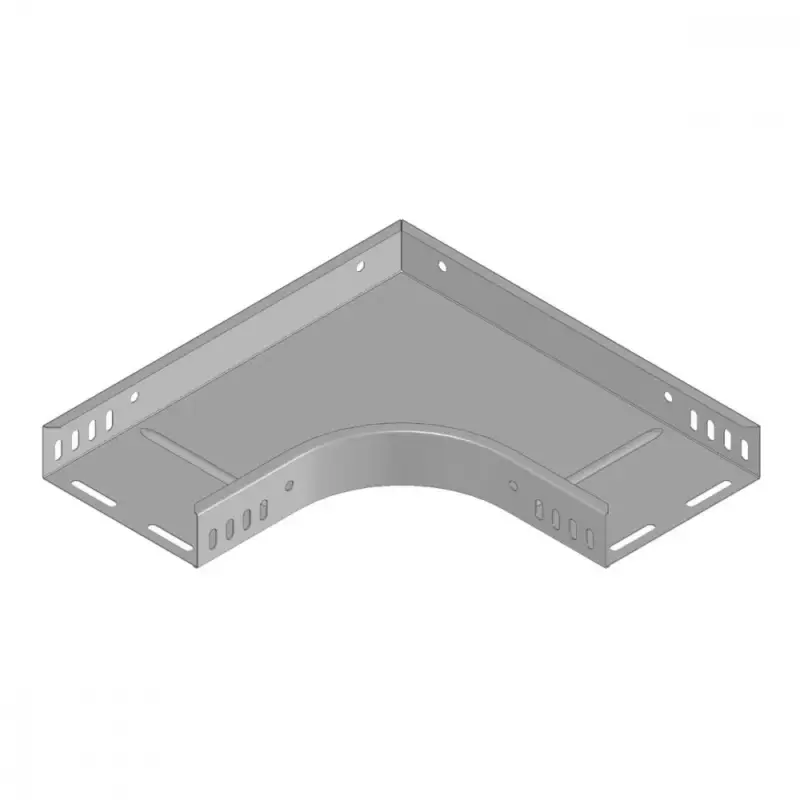 Rendeld meg most KOPOS 90°-os sarokidom 500x110mm kábeltálcához E90, Tüzihorganyzott, O 90X110X500_F