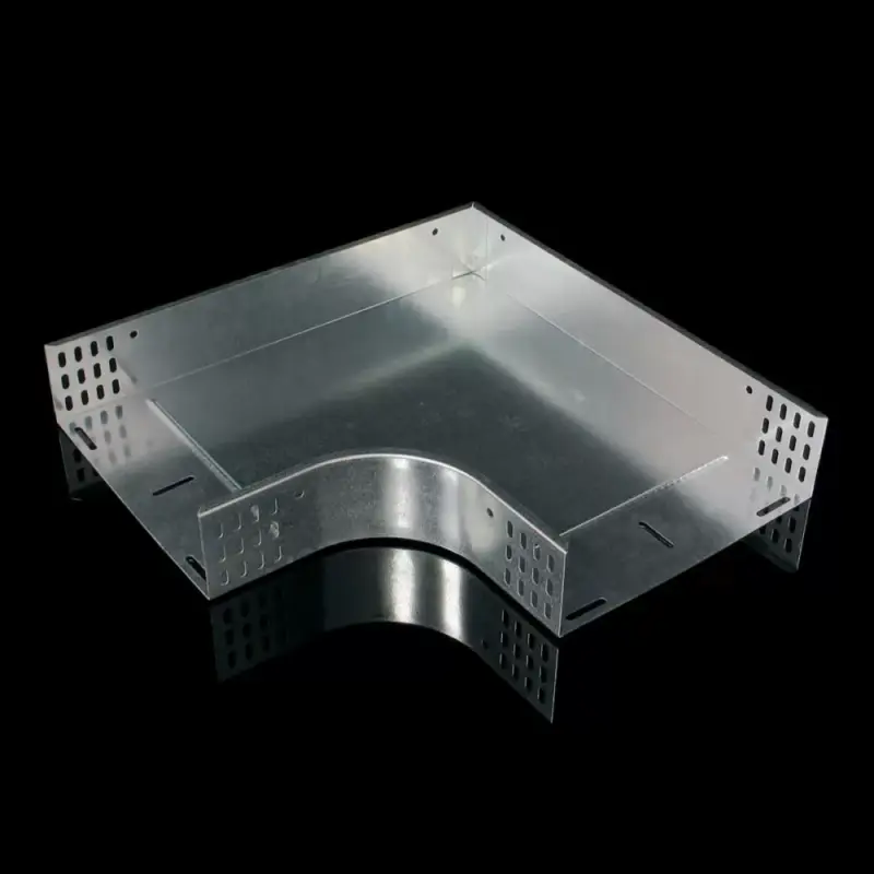 Olcsóbb KOPOS 90°-os sarokidom 150x85mm kábeltálcához, horganyzott, O 90X85X150_S