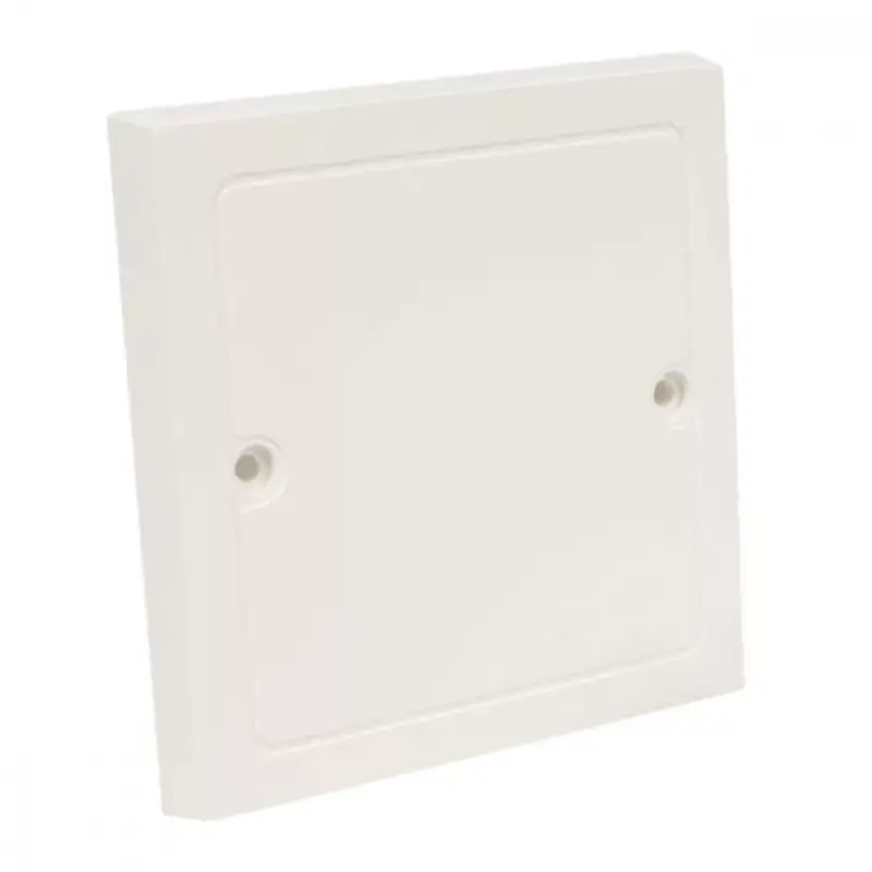 Végkiárusítás KOPOS Kötődoboz fedél 82x82x5,5mm fehér, VLK 80_HB