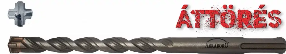 ABRABORO SDS PLUS FORTY BETONFÚRÓ 12x160/100 MM 20300004020 Korlátozott ajánlat