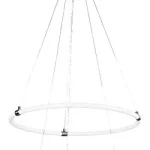 Korlátozott ajánlat Rábalux 72009 Irelia Függeszték szatin króm-fehér LED 55, IP20