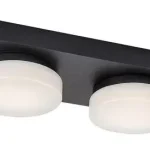Ajánlat Rábalux 75002 Attichus Fürdőszobai lámpa matt fekete-fehér LED 11, IP44