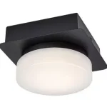 Rábalux 75001 Attichus Fürdőszobai lámpa matt fekete-fehér LED 5, IP44 Legjobb ár
