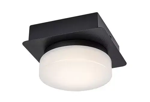 Rábalux 75001 Attichus Fürdőszobai lámpa matt fekete-fehér LED 5, IP44 Legjobb ár