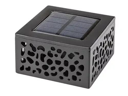 Olcsó Rábalux 7032 Medulin Napelemes lámpa fekete-tejüveg LED 0,5, IP44