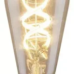 Rábalux 1988 Filament-LED LED Filament átlátszó- , IP20 Biztonságos fizetés