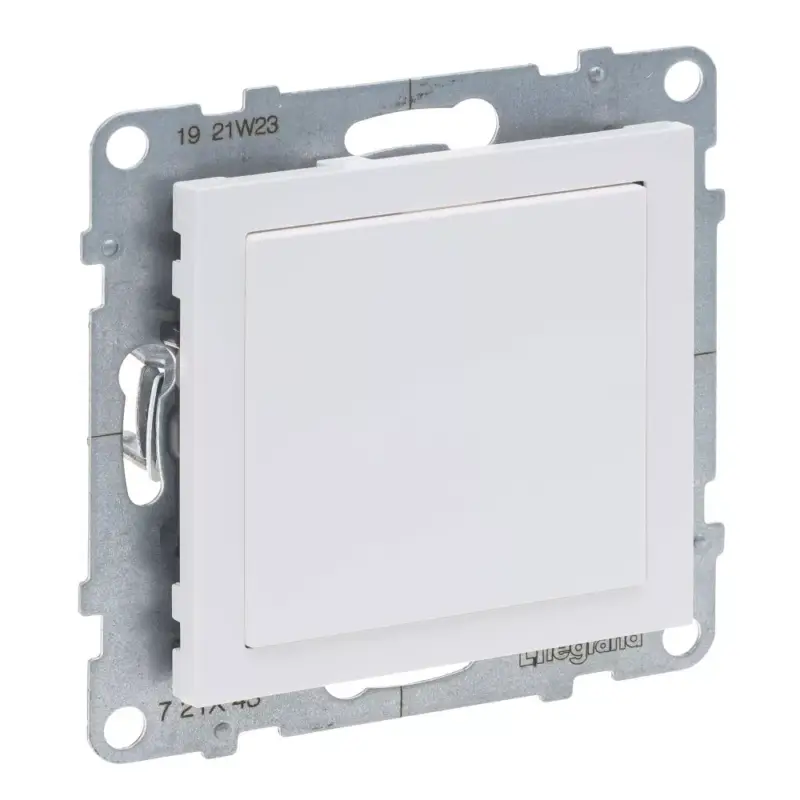 Legrand Suno vakfedél Program Mosaic adapterrel, fehér, Legrand 721143 Akció