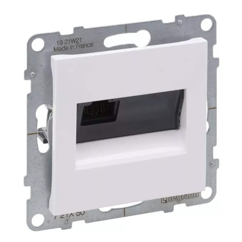 Legrand Suno RJ45 Cat.5E UTP csatlakozóaljzat, fehér, Legrand 721150 Különleges ajánlat