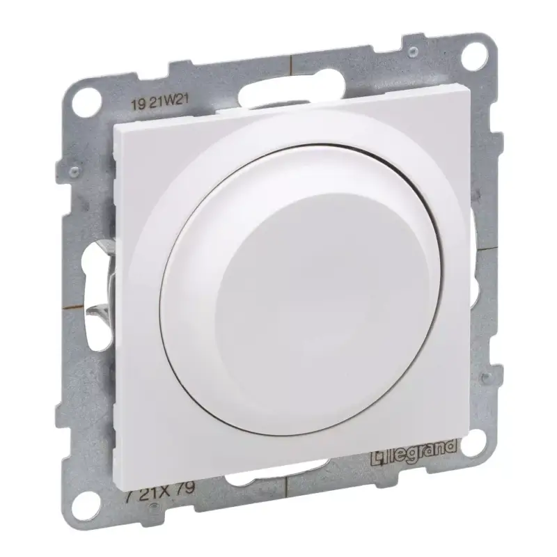 Olcsó Legrand Suno forgatógombos fényerőszabályzó 300W, fehér, Legrand 721179