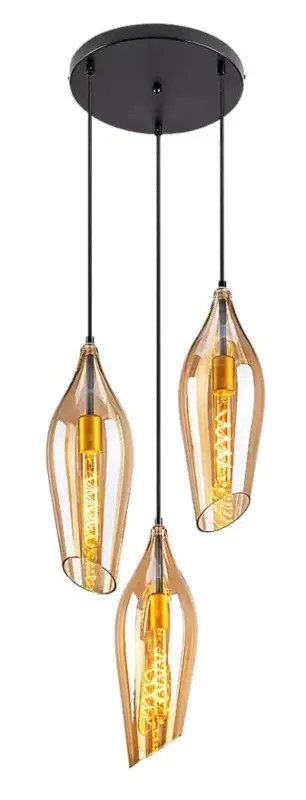Rábalux 72203 Bellini Függeszték fekete Outlet