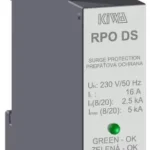 KIWA RPO DS 230V III túlfeszültség levezető távjelzős T3 (D) 92.025 Legjobb ár