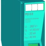 KIWA PO II 0 280V túlfeszültség levezető betét 20kA T2 (C) 82.053 Vásárlói kedvenc