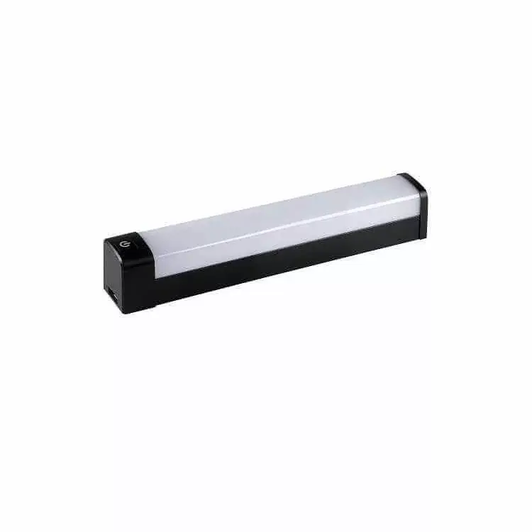 Kanlux 36651 AKVO IP44 15W-NW-B S fali LED lámpa, kapcsolóval, fekete Azonnal elérhető