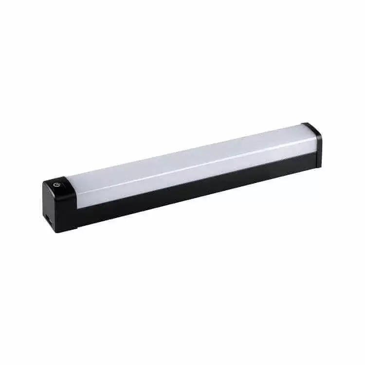 Újdonság Kanlux 36654 AKVO IP44 20W-NW-B S fali LED lámpa, kapcsolóval, fekete