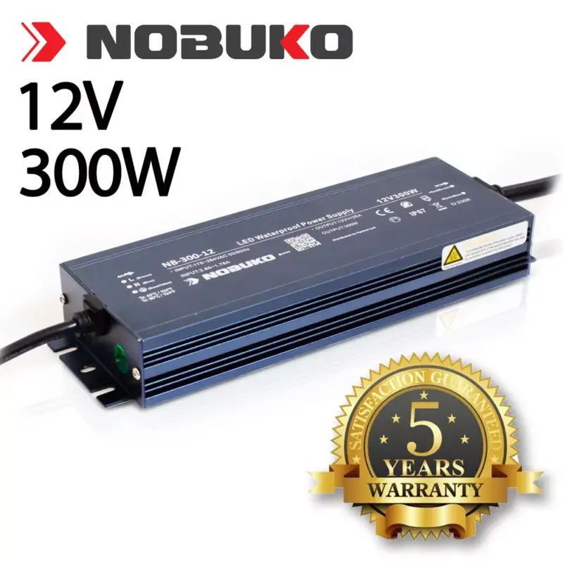 NOBUKO B SERIES 12V 300W IP67 Kültéri LED Tápegység Olcsóbb