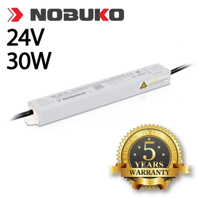 NOBUKO B SERIES 24V 30W IP67 Kültéri LED Tápegység Utolsó esély