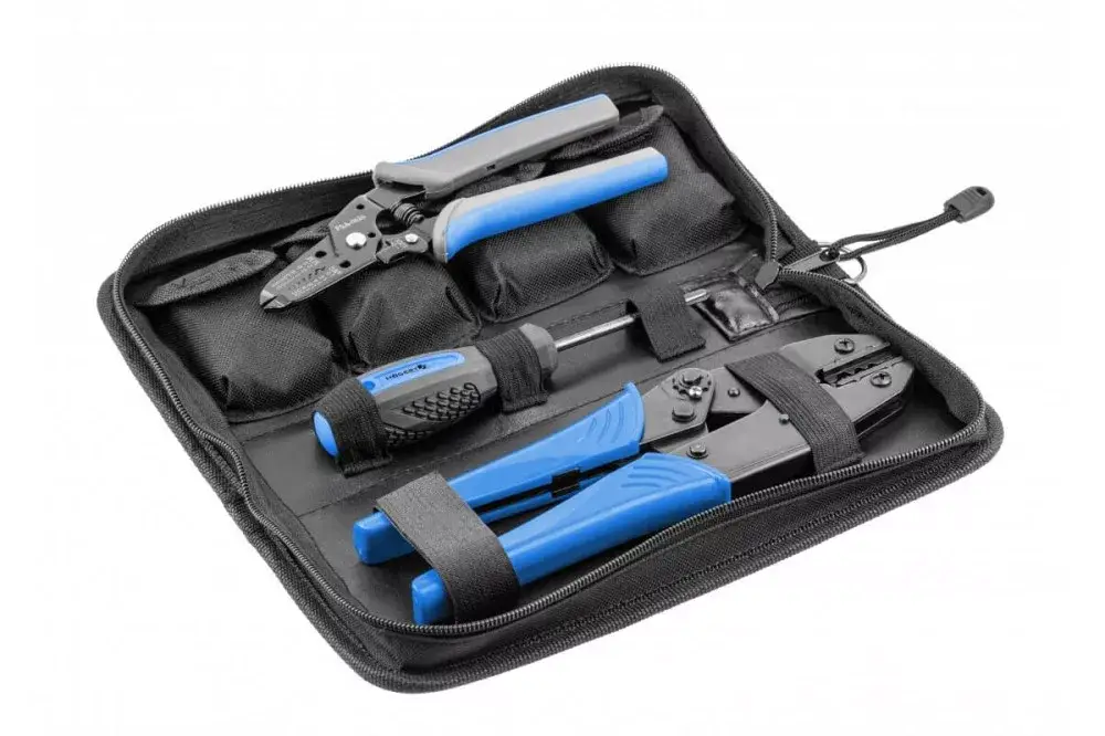 Högert Krimpelő fogó készlet 7 db-os, 225 mm HT1P177 Vásárlói kedvenc