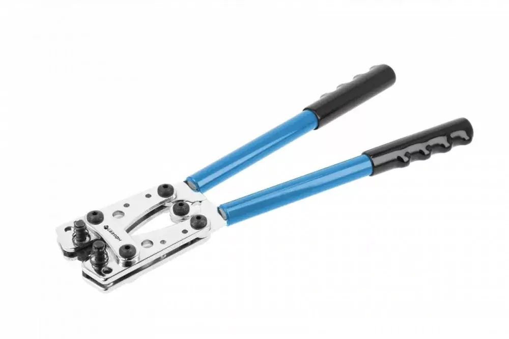 Högert Szigeteletlen szemes saru prés, 6-10-16-25-35-50mm2, 10-1AWG, 390mm HT1P206 Outlet