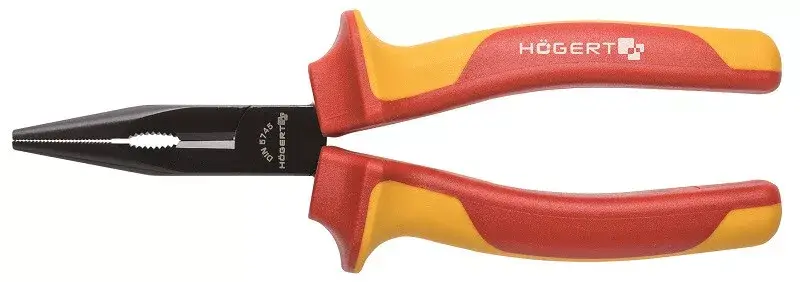 Azonnali szállítás Högert Rádiós fogó, 200mm, 1000V, VDE, hosszabbított, egyenes HT1P917