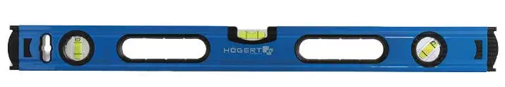 Újdonság Högert Vízmérték 200 cm, 3 libellás, +/- 0,5 - 1 mm mérési pontosság HT4M020