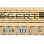 Högert Fa mérőléc, 2 m hosszú, 2,3 mm széles, 10 részre nyitható, 1 db / cs HT4M262 Exkluzív ajánlat