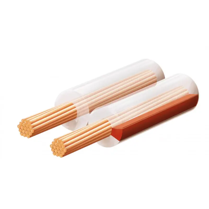 Biztonságos vásárlás SAL KL 1T hangszóróvezeték, átlátszó, 2 x 1 mm2, 0,1 mm elemi szál, 100 m/ tekercs, KL_1T