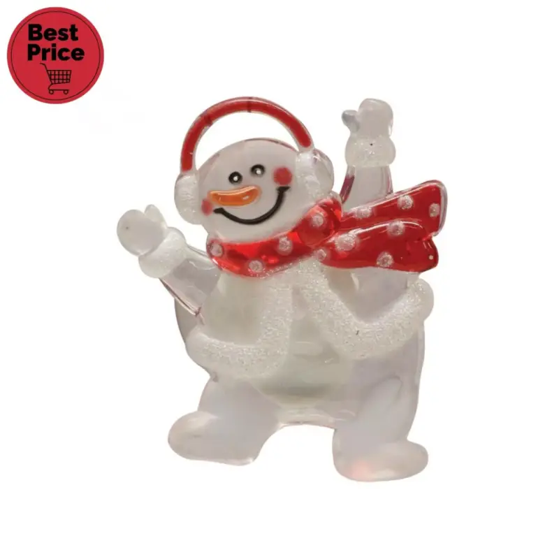 Csak ma Home KID 322 LED-es ablakdísz, 1 db LED, öntapadós, hóember, színváltó, KID_322