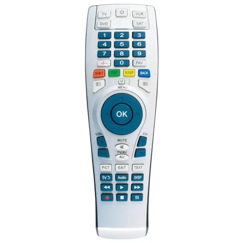 Home URC 22 univerzális távirányító, 4 távirányítót helyettesít, előre programozott kódok, ergonomikus kialakítás, URC_22 Kedvezményes ár