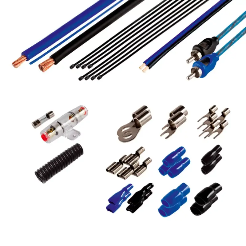 Rendeld meg most SAL SA 333 autó-HiFi kábel szett, 1000 W, 80 A, 20 mm2 42 darabos, SA_333